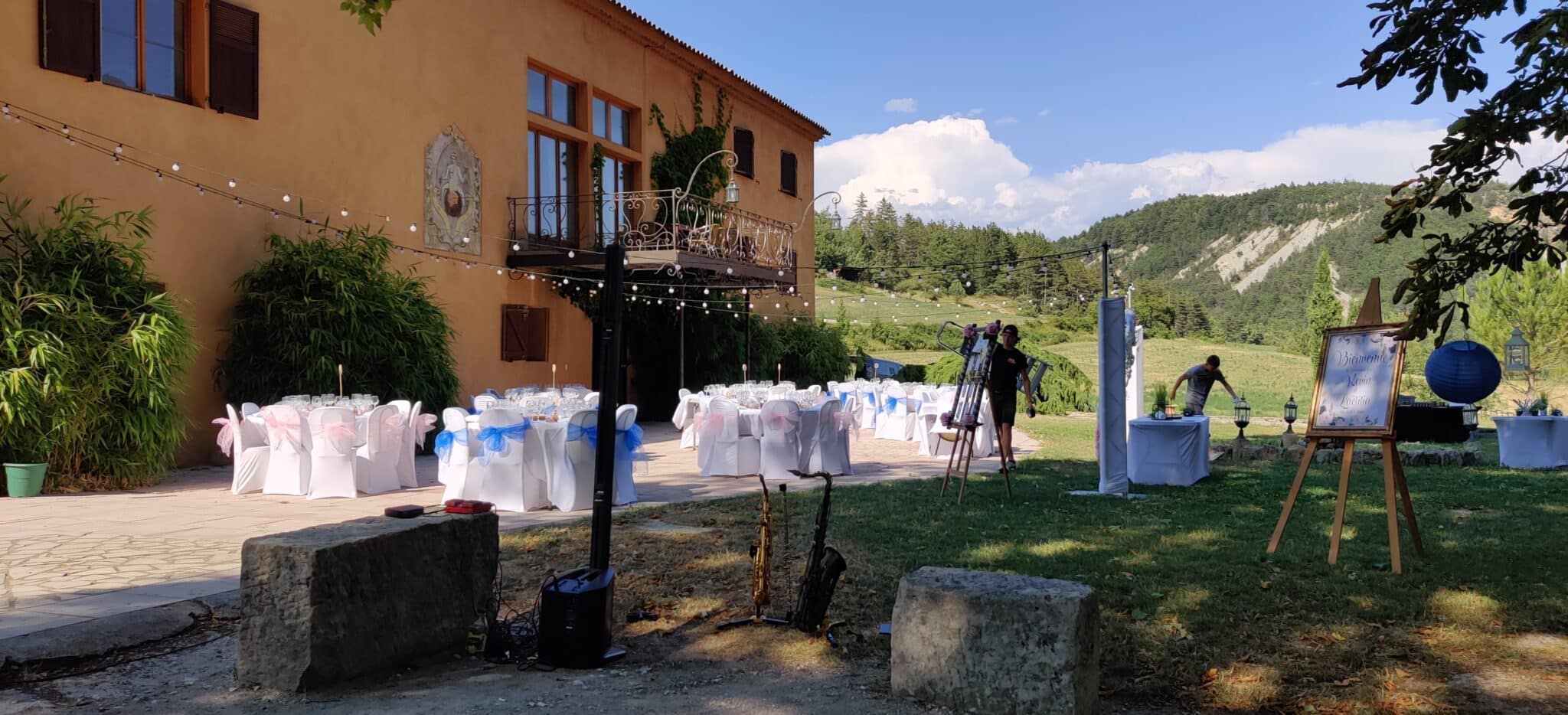 Réception professionnelle au Domaine des Sources