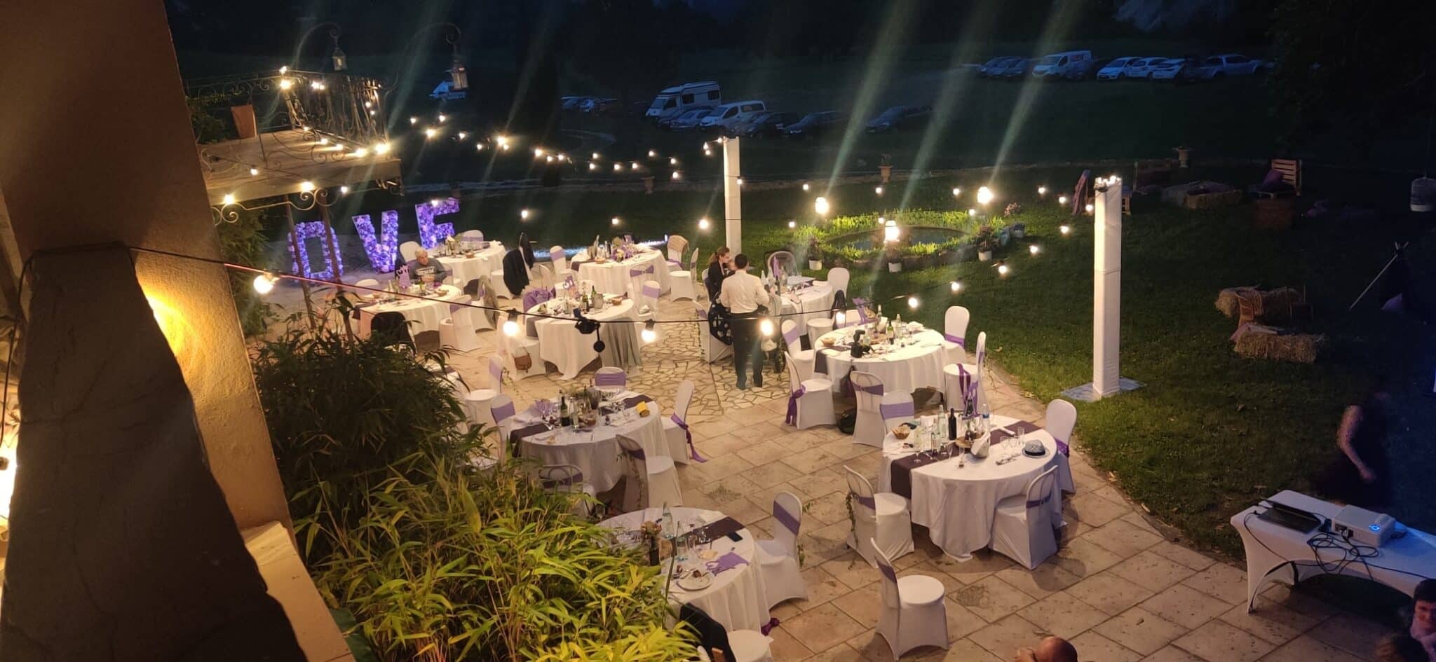 Soirée dans un gîte du Domaine des Sources